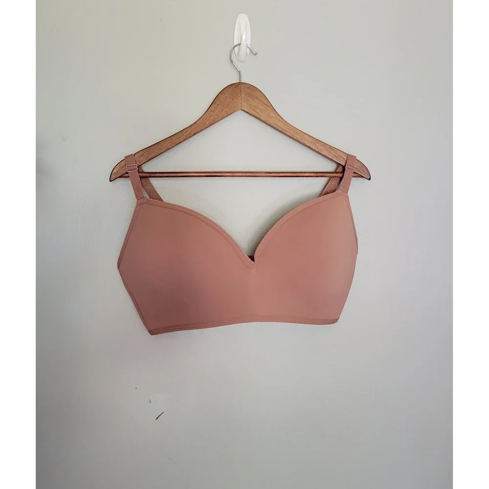 NAUTICA Intimates Size 40DD Pink Rose Lightly Lined‎ Coverage NO Underwire Bra - Picture 7 of 16